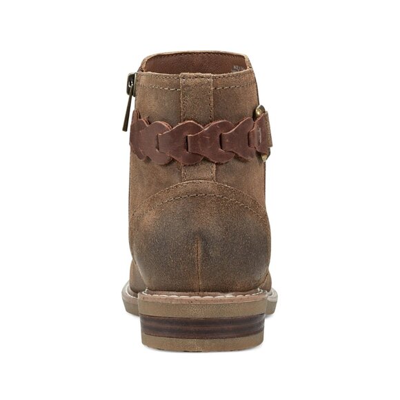 NEW EARTH Suede Jenna Comfort Booties Dark Brown for women 563mn - Picture 7 of 7